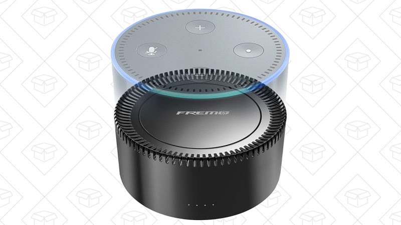 Fremo Evo Battery Base for Echo Dot, $32 with code OK28IEE7